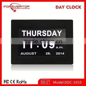 Hot Sell High Definition Digital Big Screen Table Clock With Calendar for Elder thumbnail-1