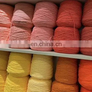 Solid Color High Quality Yarn Rug Cone Wool Tufting Cotton Yarn For Rug thumbnail-3