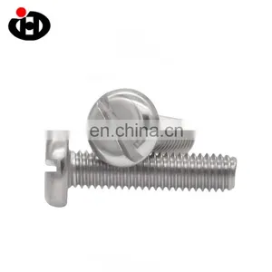 DIN84 Slotting Machine Screws Slotted Stainless Steel Cheese Head Screws thumbnail-1
