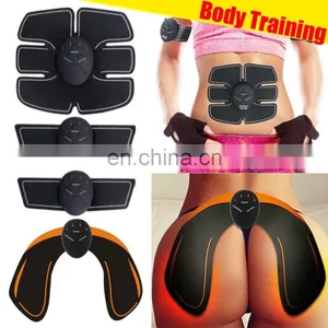 Electric Body Slimming Massager Toner Trainer Compex Stimulant Belt Wireless Abs Ems Abdominal Muscle Stimulator thumbnail-2