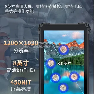 Cheapest 8 Inch Octa-Core 2.0GHz 6+128GB Explosion-proof Tablets Rugged Android 12 ATEX Intrinsic Safety Explosion-proof Computer thumbnail-4