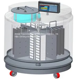 Guam YDD-450 Stainless Steel Stem Cell Sample Bank Equipment KGSQ Liquid N2 Tank thumbnail-3