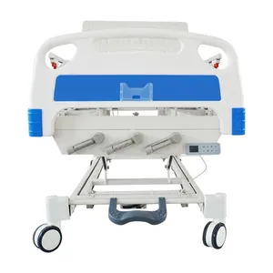 Single Crank 2 Function 3 Function Hospital Bed Manul or Electric Type With Good Price thumbnail-2