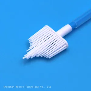 Soft Broom Head Disposable Sterile Cervical Brush for Cervical Smear Test thumbnail-4
