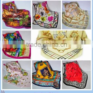 High Quality Customizable Digtial Printed Silk Scarf thumbnail-1