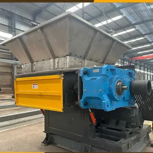 CE-certified Single-shaft Shredder for Plastic Waste and Solid Waste Treatment Shredding Machines thumbnail-2