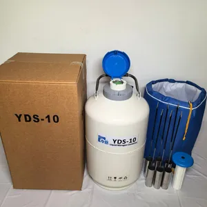 YDS-10-80 Small Semens Storage Liquid Nitrogen Container thumbnail-1