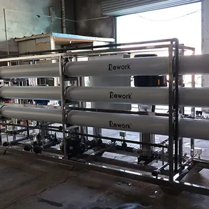 5T/H Double Stage RO System for Beverage Production Lithium Production Cosmetics thumbnail-2