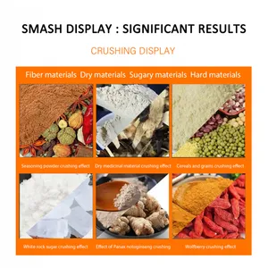 Spice Processing Machine Cloves Spices Electric Salt and Pepper Grinders for Food Processing thumbnail-2