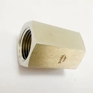 304 Stainless Steel BSPT Threaded Pipe Cap - Industrial Pipe Fitting thumbnail-2