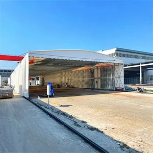 Electric Intelligent Retractable Canopy - Electric Remote Control Awning for Factory Passages, Simple and Convenient thumbnail-4