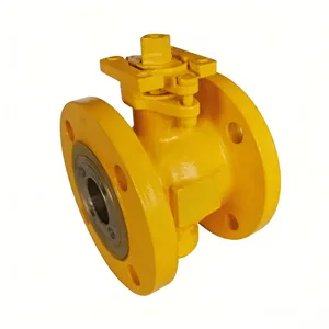 2 Way V Port Metal Ball Valve With ISO5211 Mounting Pad | Precision Flow Control Valve Manufacturer thumbnail-1