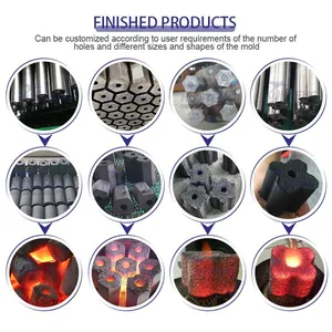 Rice Bran Lump Charcoal Making Machine Oil Palm Charcoal Making Machine Line EPC thumbnail-3