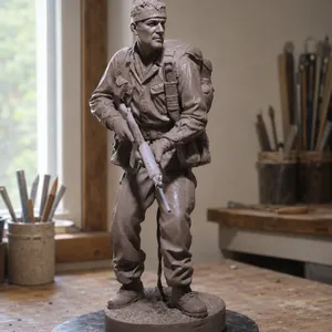 Office Building Figure Statue for Public Interior Art thumbnail-4