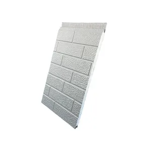 Customizable Metal Siding Panels Exterior Fireproof Sandwich Panel Wall Metal Carved Board thumbnail-1
