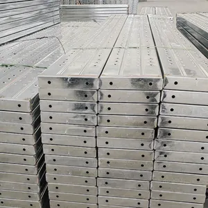 Steel Scaffolding Plank With 2-Year Warranty and Mill Test Report, 2.5m x 200mm, 5mm Thick thumbnail-1