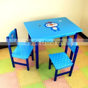 Child Funiture Kids Table and Chair Children Furniture Set thumbnail-4