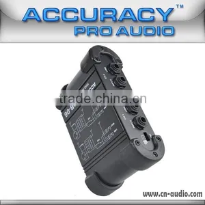 1/4" Instrument to 1/4" XLR Dual Channel DI Box DB-06 thumbnail-1