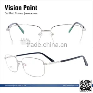 Full Rim Metal Big Square New Style 2015 Reading Spectacle Frames Eyeglasses In Wholesales Price thumbnail-1