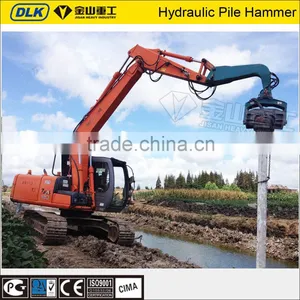 Pile Hammer Equipment Vibratory Sheet Pile Driver for All Excavators thumbnail-2