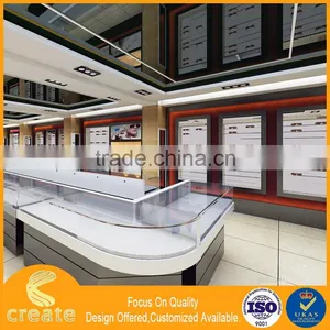 Professional Rotating Glass Frames Display Cabinet, Perfect Product Optical Eyeglass Shop Display Cabinet thumbnail-6