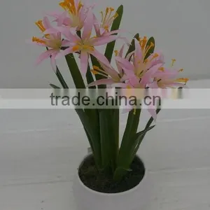 High Quality Handmade Fabric Artificial Flower Bouquet/artificial Flower Heads/ Fresh Cut Flower thumbnail-4
