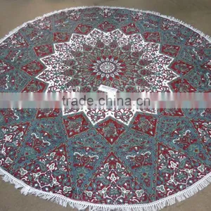 Yoga Mat Circle Roundie Mandala Tapestry Wall Hanging Throw Picnic Blanket thumbnail-1