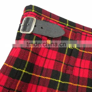 Scottish Wallac Tartan Casual Kilt Made Of Fine Quality Tartan Fabric thumbnail-3