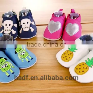 New Design Girl Boy Kids Wholesale Baby Sheep Leather Moccasin Shoes thumbnail-3