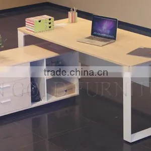 Modern Executive Office Computer Table Steel Office Furniture (SZ-ODB346) thumbnail-4