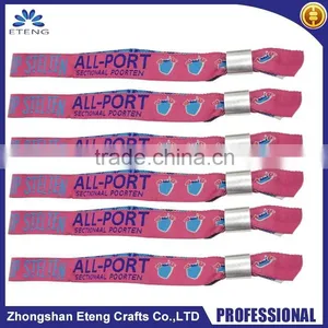Classical One-off Woven Wristbands for Events thumbnail-1