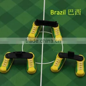 Soccer+Dustproof Plug+Holder for Iphone4 5 and Samsung thumbnail-1