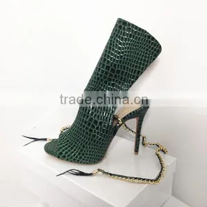 China Manufacturers Top Quality Wedge Sandals Shoes Low Price Women Leather Sandal Boots thumbnail-4