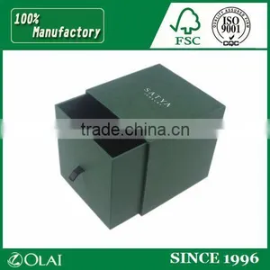 Wholesale Logo Printed High-end Wove Paper Watch Box thumbnail-2