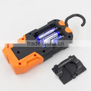 Hot 3AAA Batteries COB Magnetic Working Flashlight thumbnail-5