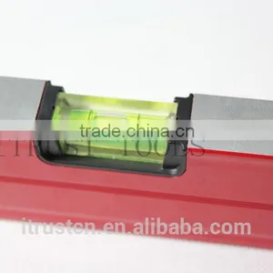 Red Aluminium Spirit Level With and Good Bubble MT2048 thumbnail-6