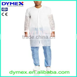Disposable Nonwoven Lab Coat thumbnail-2