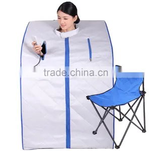 Removable Collar Black Colour Portable Infrared EMF Free Sauna thumbnail-4