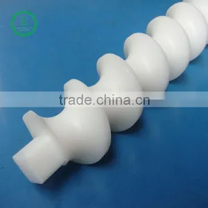 Customized Plastic Machine Spiral Plastic Uhmw-pe Transporting Screw thumbnail-3