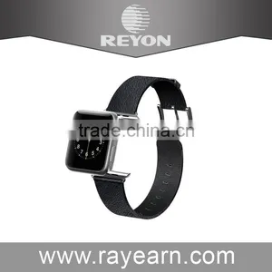 New Genuine Leather Watch Band Strap Band Daptor With High Quality for Apple Watch thumbnail-1