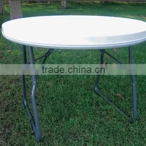 High Quality Wholesale Dining Room Furniture Sturdy HDPE Plastic Dining Table/ Folding Dining Table thumbnail-1