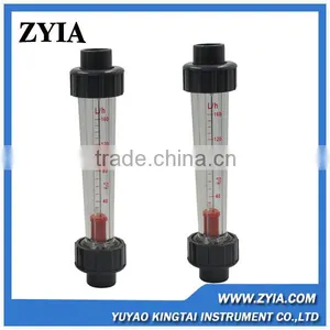Plastic Tueb Pvc Variable Area Flow Meter,water Flowmeter (rotameter) thumbnail-1