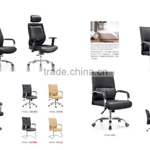 2015 Swivel Ergonomic Executive Leather Chair thumbnail-1