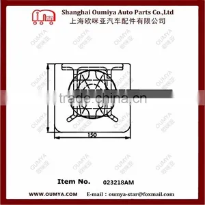 Semi Truck Trailer Spare Parts Door Lock System Twist Lock Container Trailer Rear Twist Lock 023218AM thumbnail-4