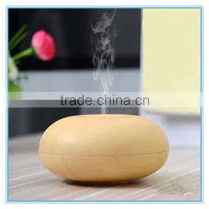 Wood Grain Cool Mist Ultrasonic Oil Diffuser With USB Connector thumbnail-1