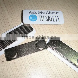 Cheap Name Badge With Magnetic Back thumbnail-1