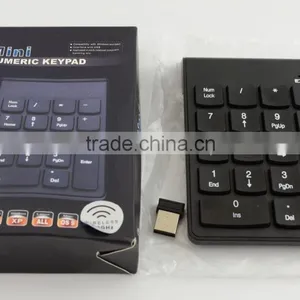Wifeless 2.4 GHZ Numeric Keypad Small Digital Keyboard thumbnail-6
