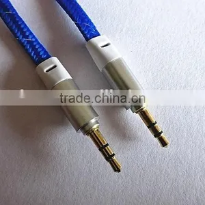 Colorful DC3.5 Flat Braid Metal Audio Cable thumbnail-1