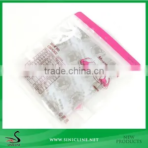 Sinicline PE Colorful Bag With Zip Lock for Underwear thumbnail-2