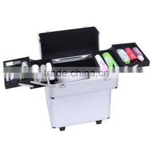 Trolley Cosmetic Case, Luggage Cosmetic Suitcases, Pro Vanity Beauty Storage Suitcase thumbnail-4